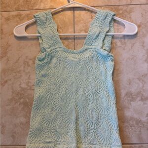 Free people light green tank new